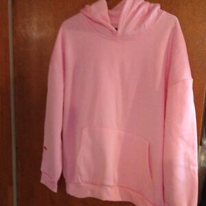 Classic Pink Hoodie with Kangaroo Pocket